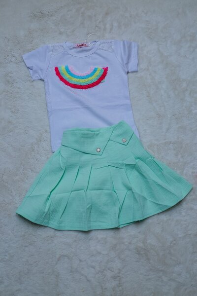 Ensemble T-shirt et Jupe Fille