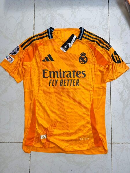 Maillot Real Madrid Jaune PRO