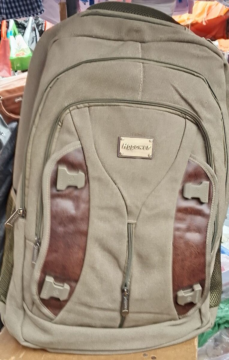 Sac à dos robuste en toile