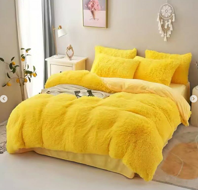 8pcs Fluffy Duvet set