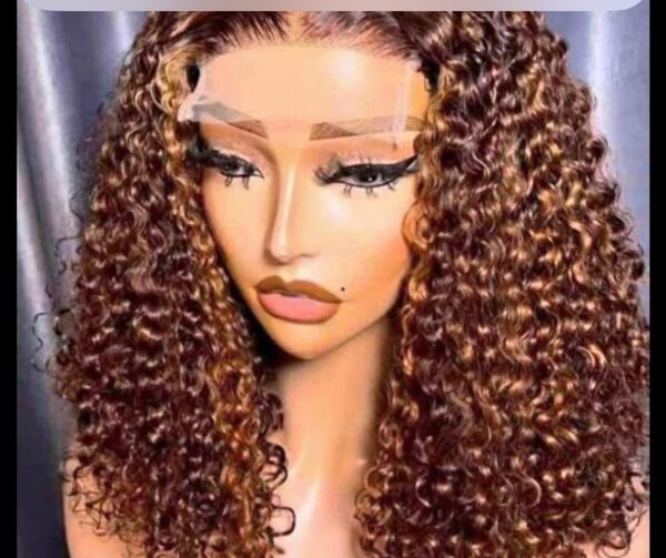 Closure piano human hair