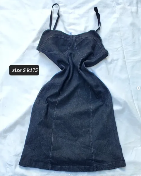denim dress