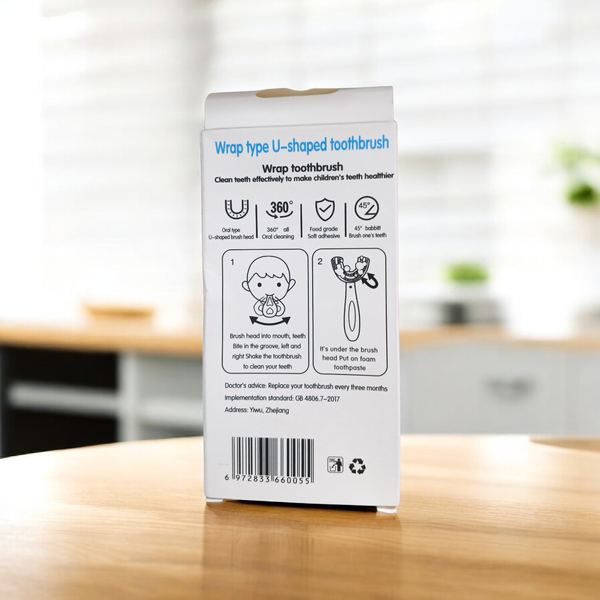 Brosse à dents U-forme enfant