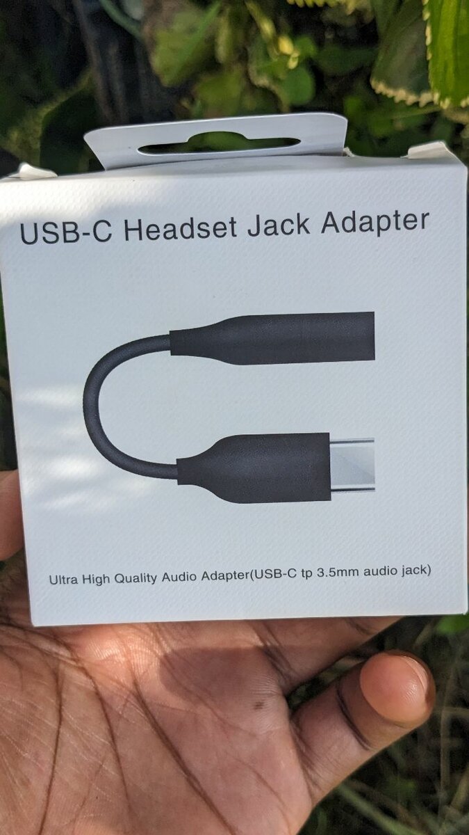 type C to aux connector