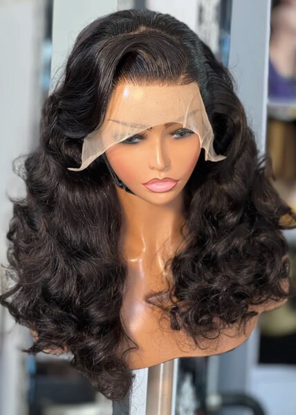 13*4bouncy wig 18inches