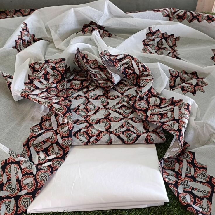 Cotton 3 Peace Suit