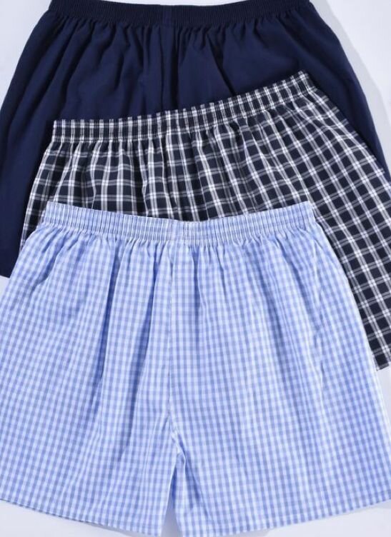 3 pcs deBoxers Homme en Coton