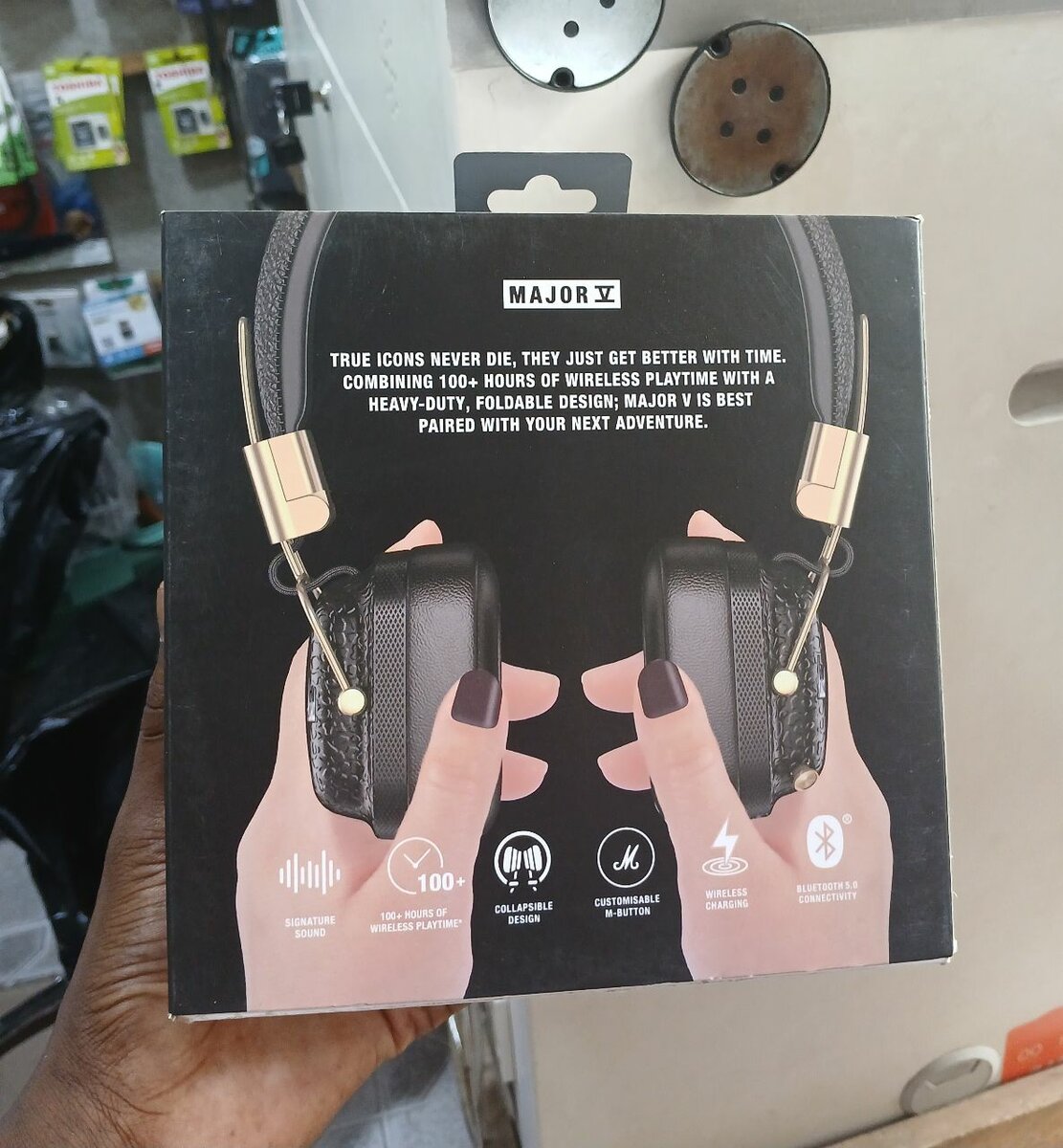 Marshall Major IV - Casque Bluetooth