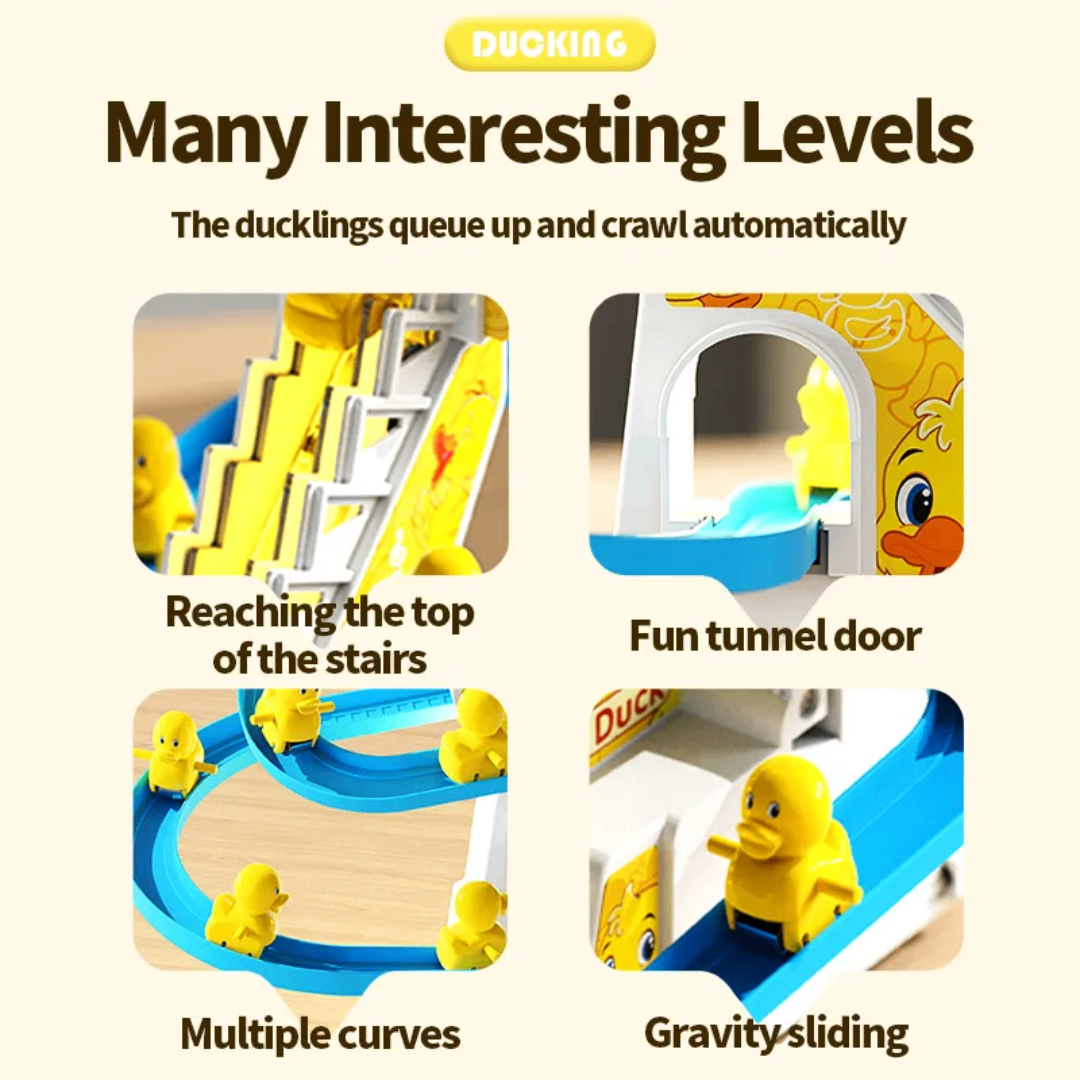 Toboggan à canards automatique