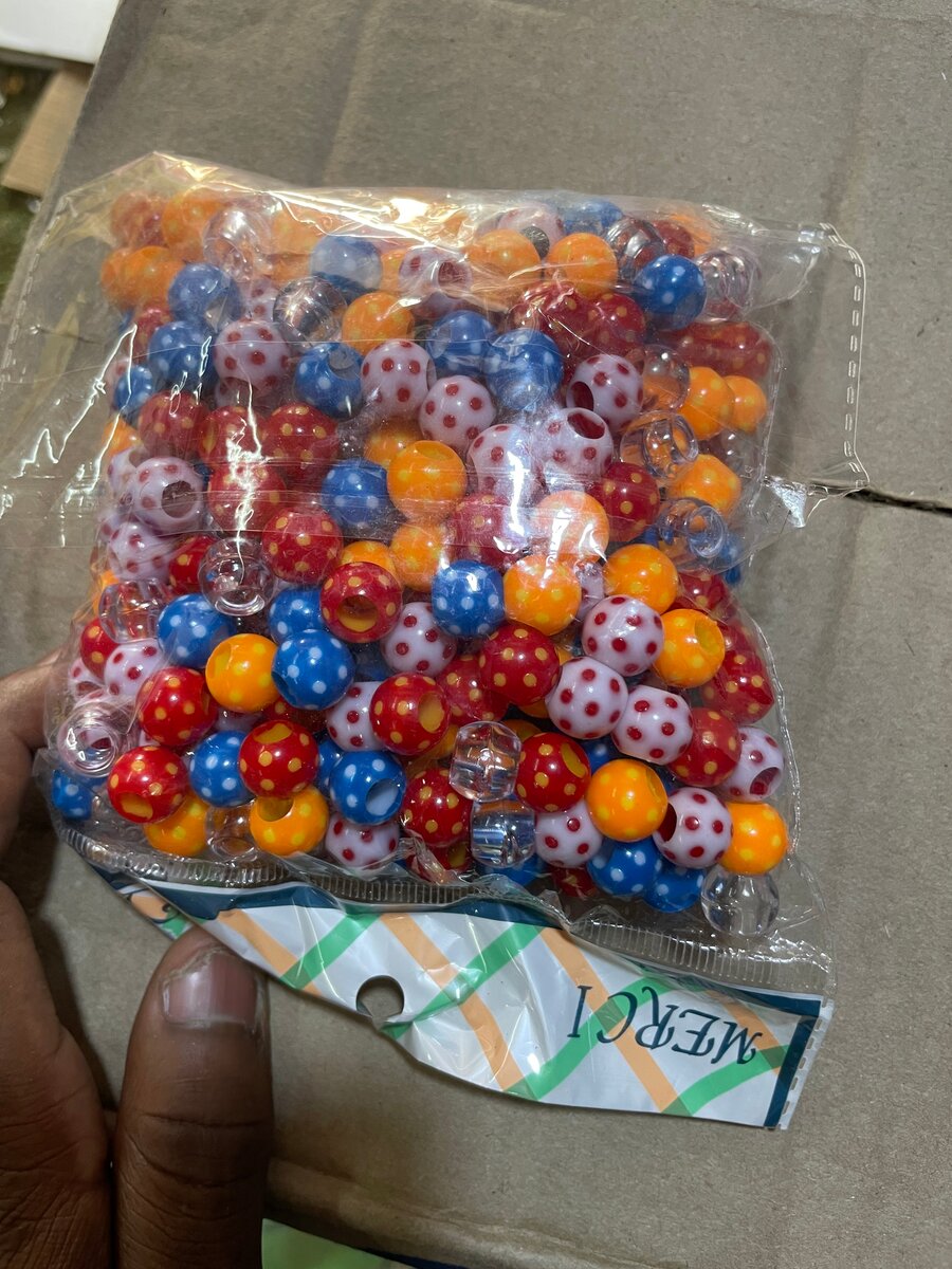 Perles pour les cheveux