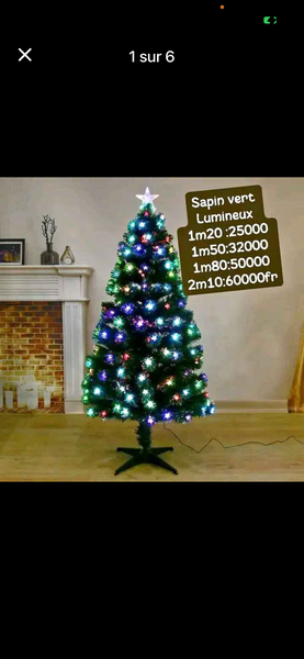 Sapin de Noël lumineux