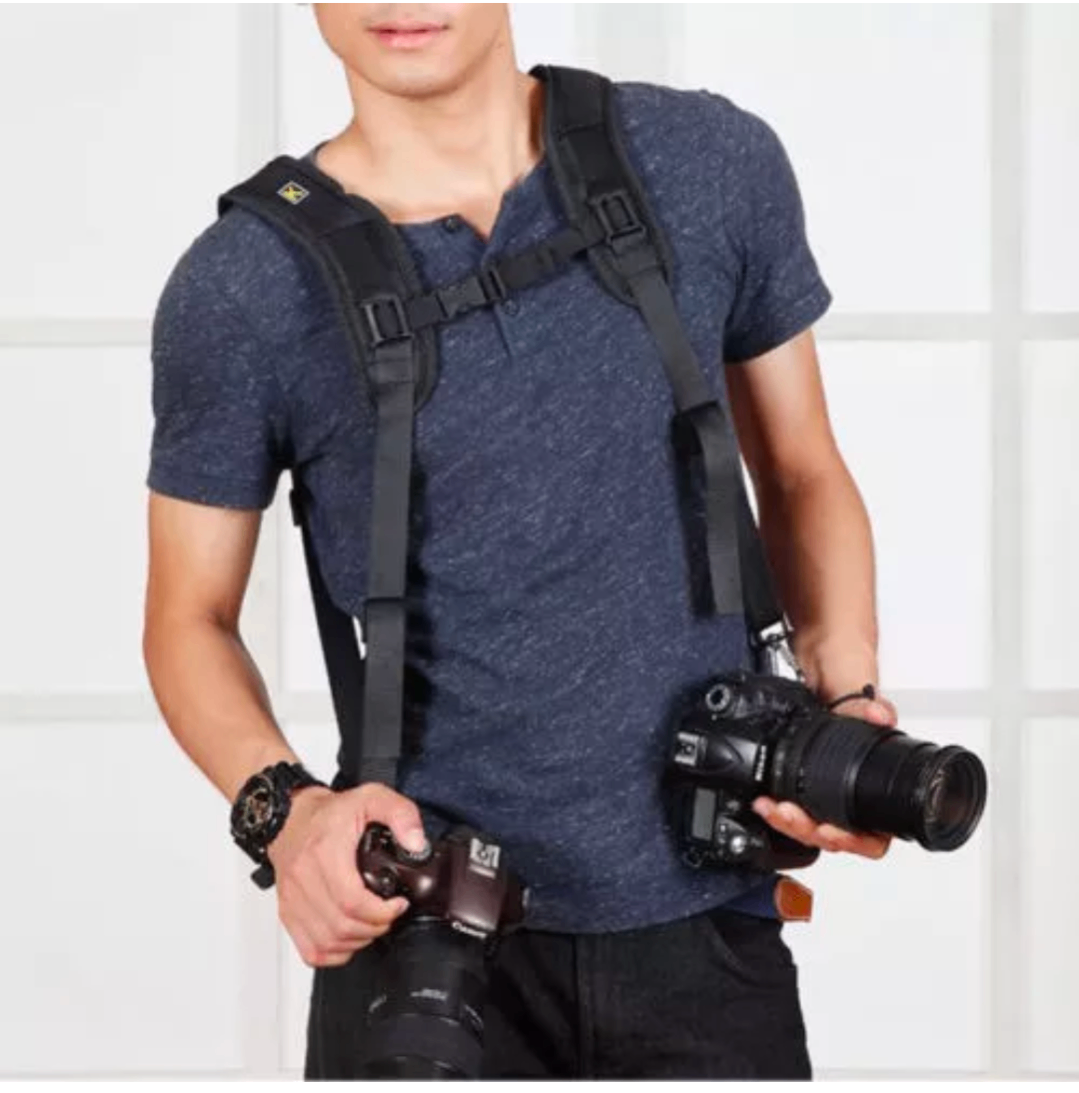 Quick Rapid Double Dual Shoulder Sling Belt Strap