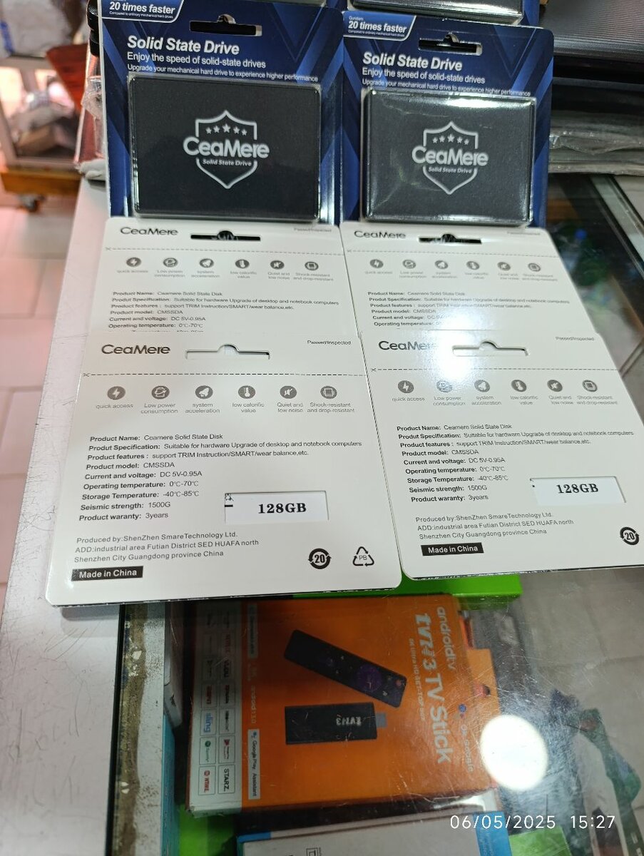 Disque dur SSD SATA 128Gb