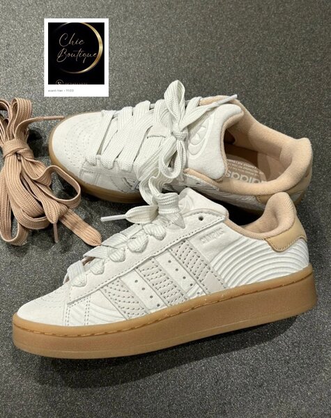 Baskets blanches tendance