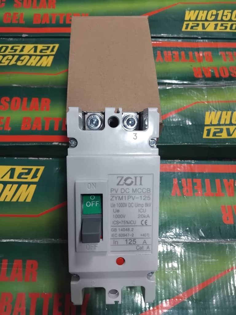 Disjoncteur DC ZGII 1000V