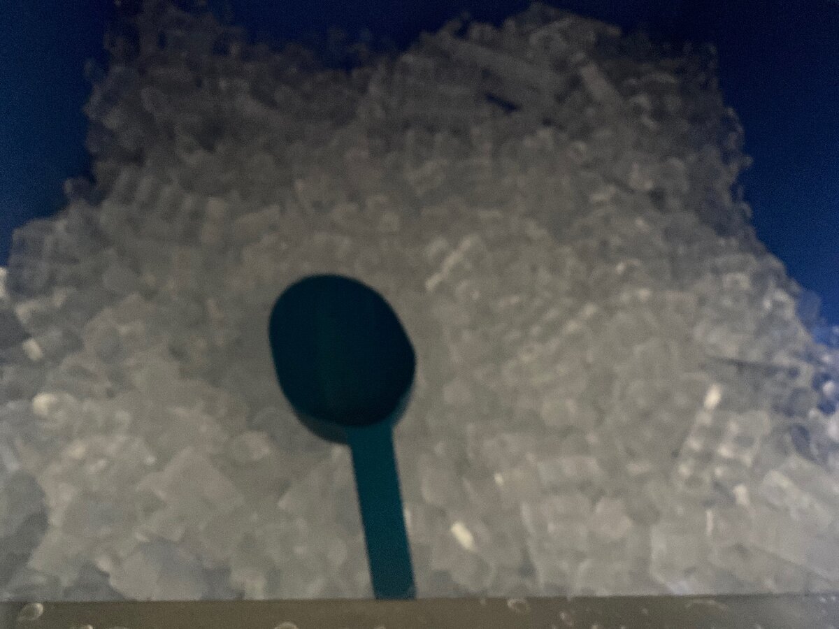 Glaçons alimentaire