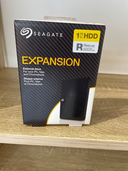 Seagate expansion 1TB HDD