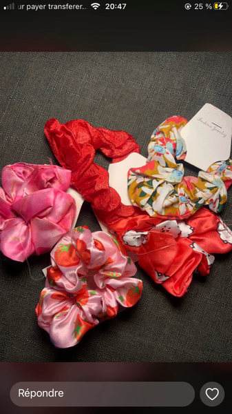 Lot d'élastiques à cheveux