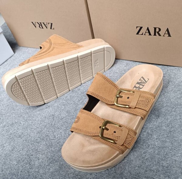 Sandales en cuir Zara pour homme