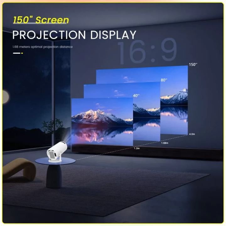 Projecteur HD 150 pouces