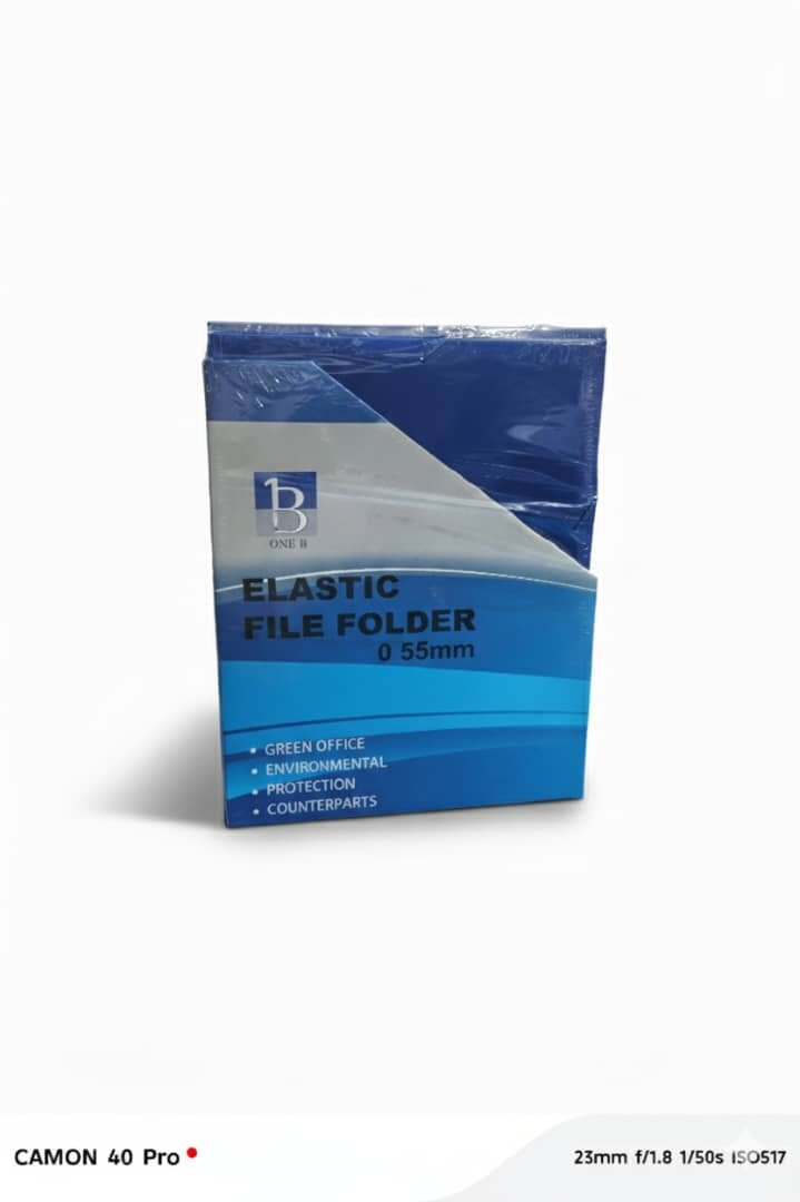 25 Chemises à rabat plastique