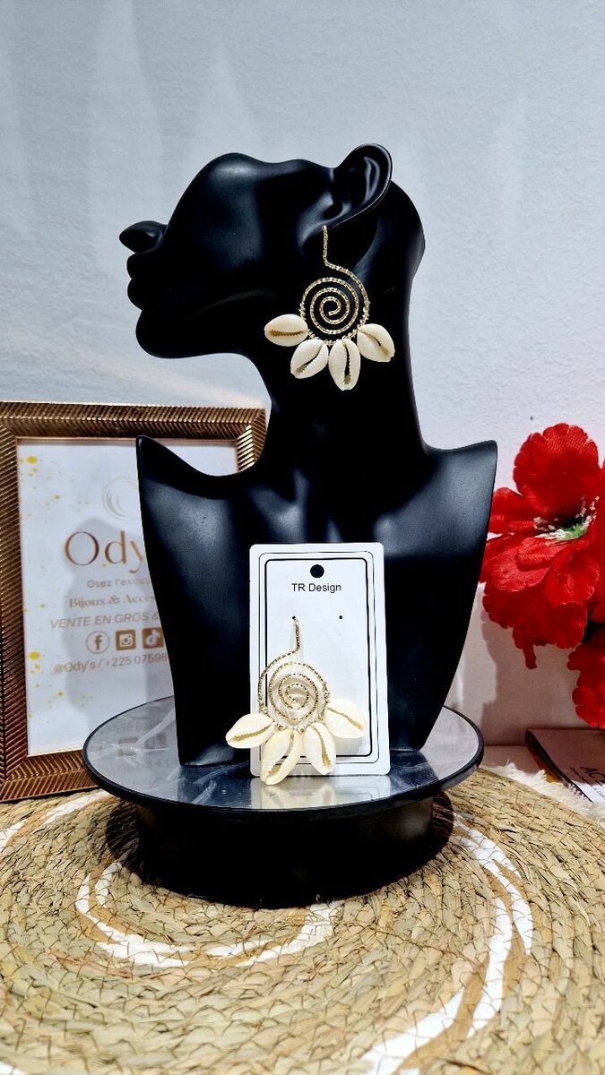 Boucled'oreille en coquillages