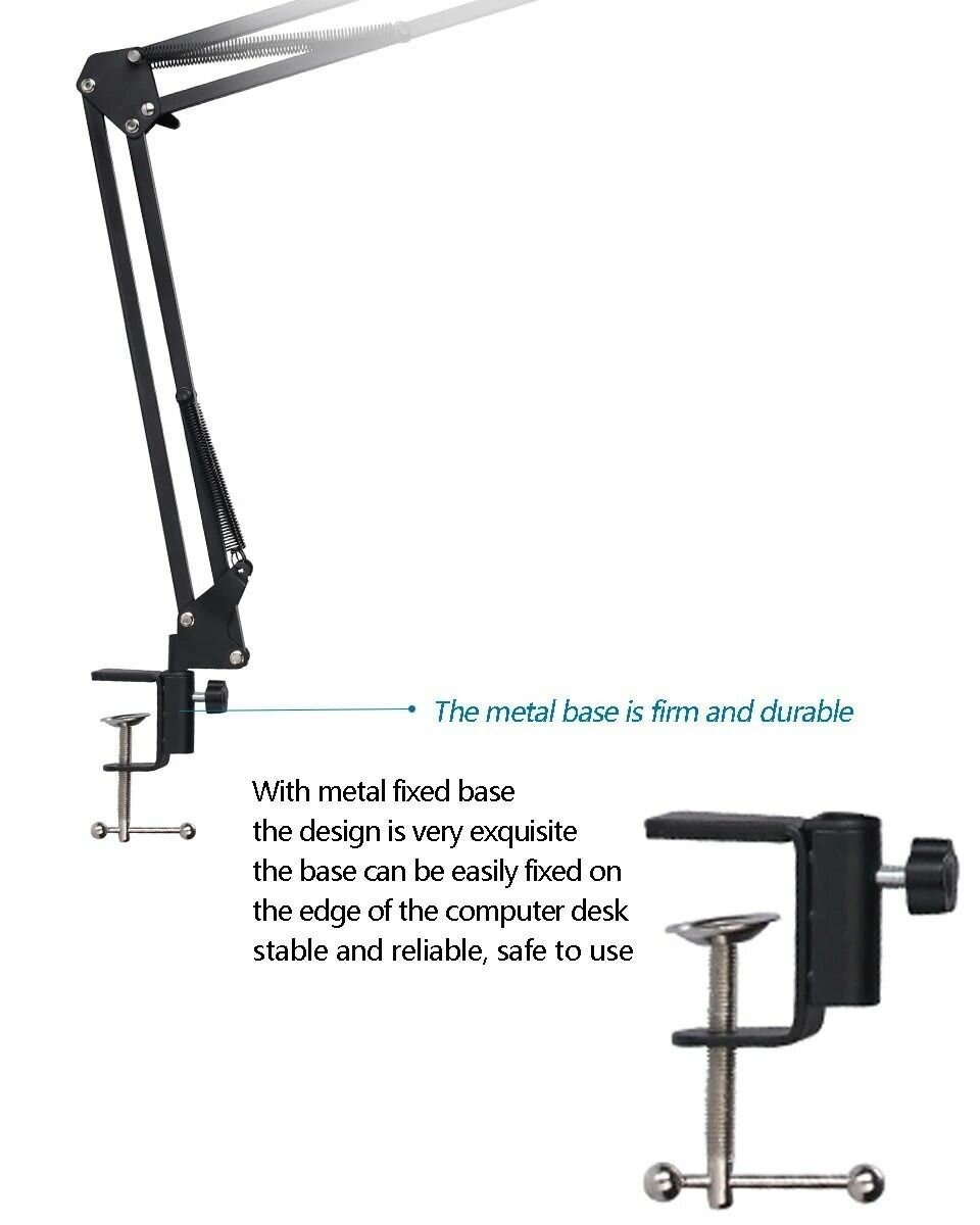 360 Degree long Arm Stand Holder Compatible