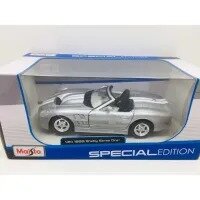 1999 Shelby Series 1 Silver 1/24 Diecast Model Car by Maisto