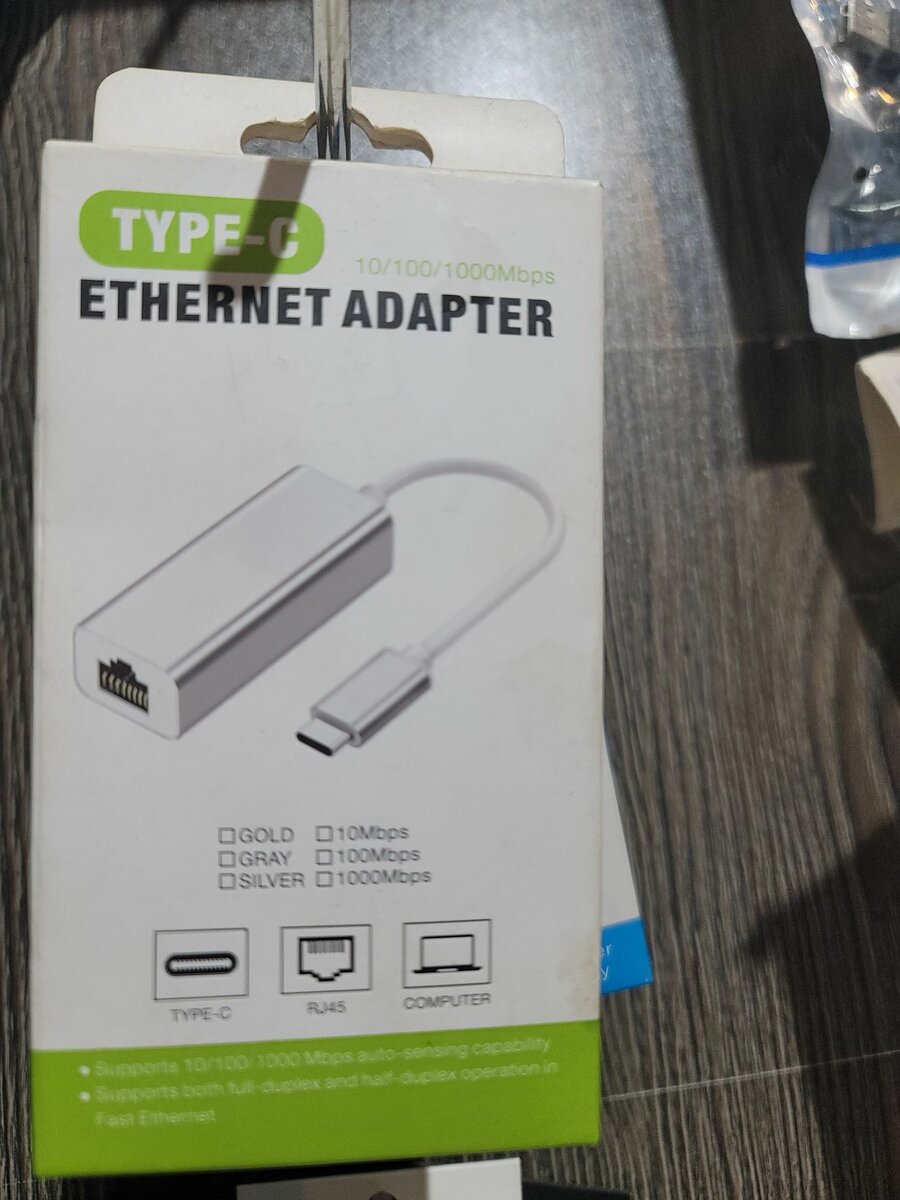 Usb c -c  cable , type c Ethernet adapter,  hp mouse