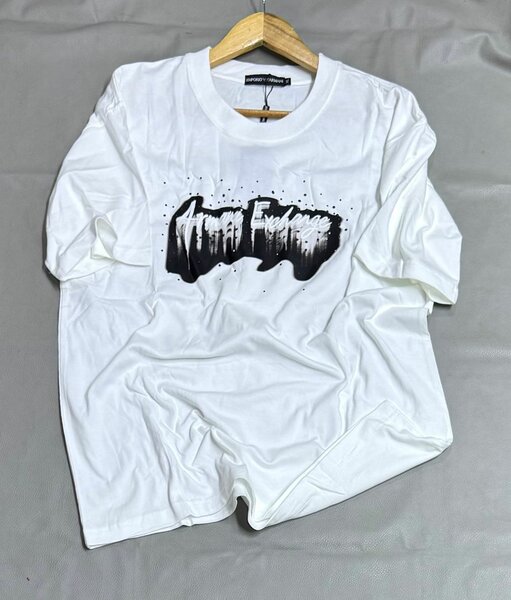 T-shirt blanc homme graphique