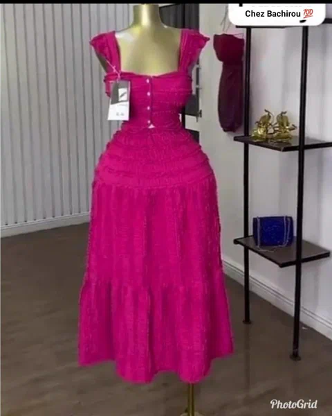 Robe élégante longue soirée