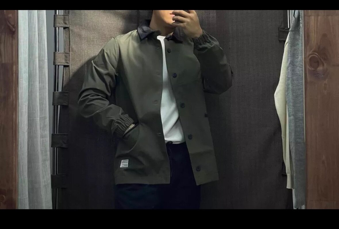 Куртка цвета Хаки, производство-Корея