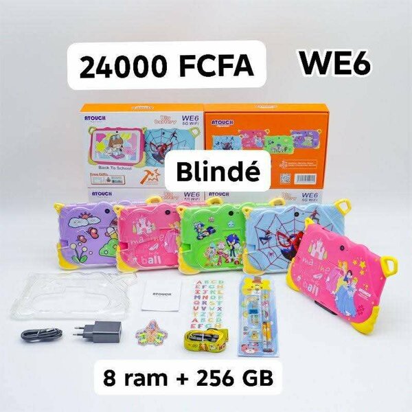 Tablette Enfants WE6 8Go RAM 256Go ROM