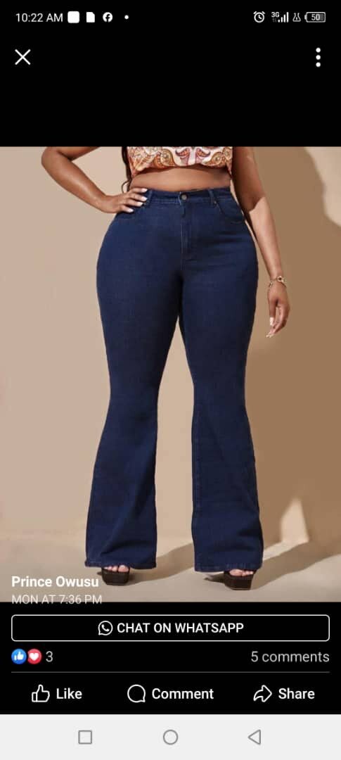 Bell jeans or bootcut jeans