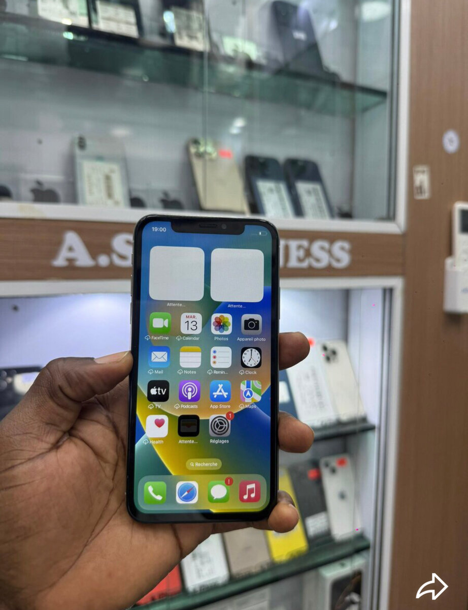 iPhone X 64 Go Argent