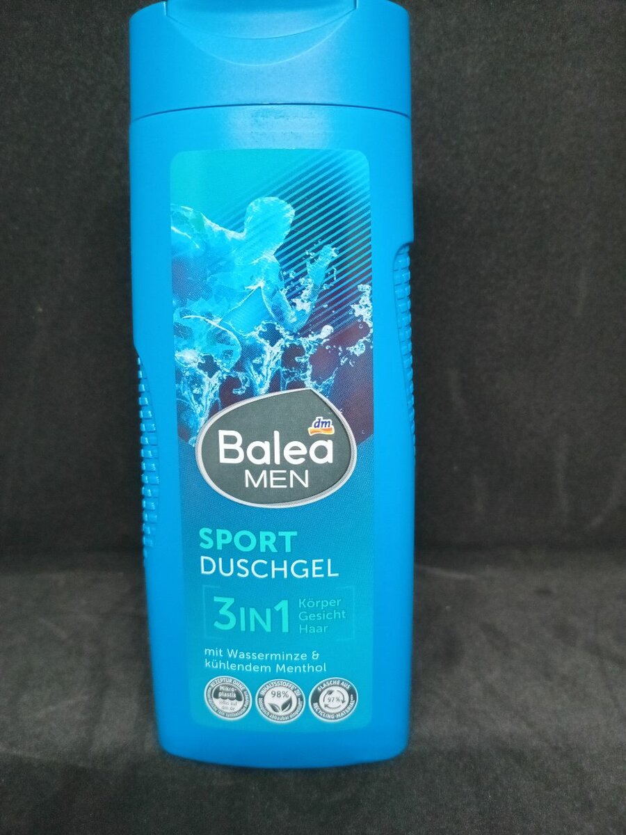 Gel douche Sport 3-en-1