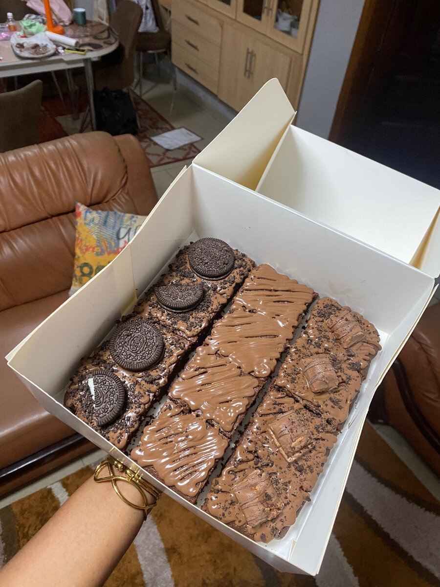 Boxe de brownies vanida