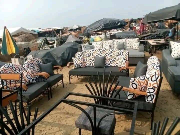 Fauteuil en fer forgé