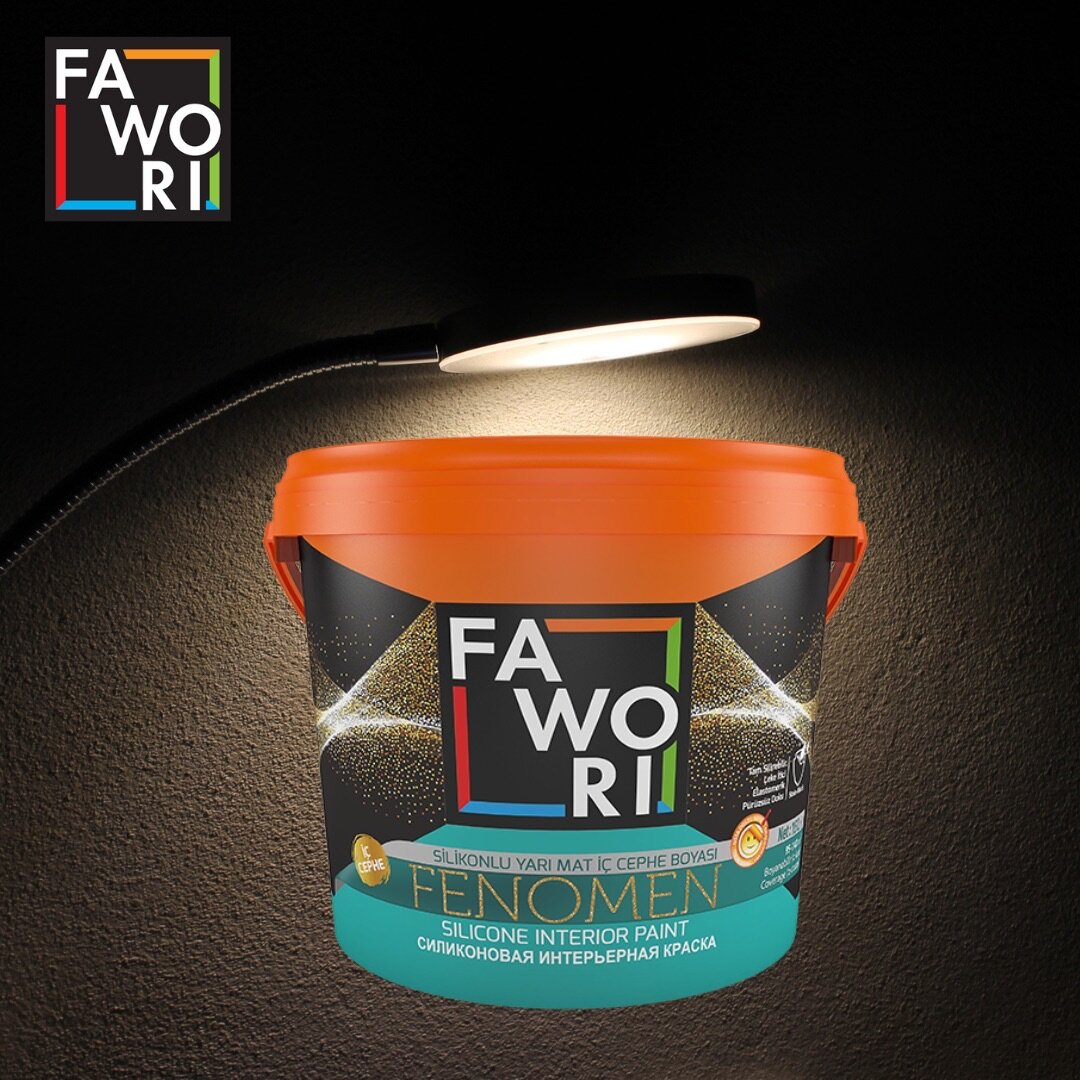 FAWORI ПОЛУМАТОВАЯ КРАСКА FENOMEN