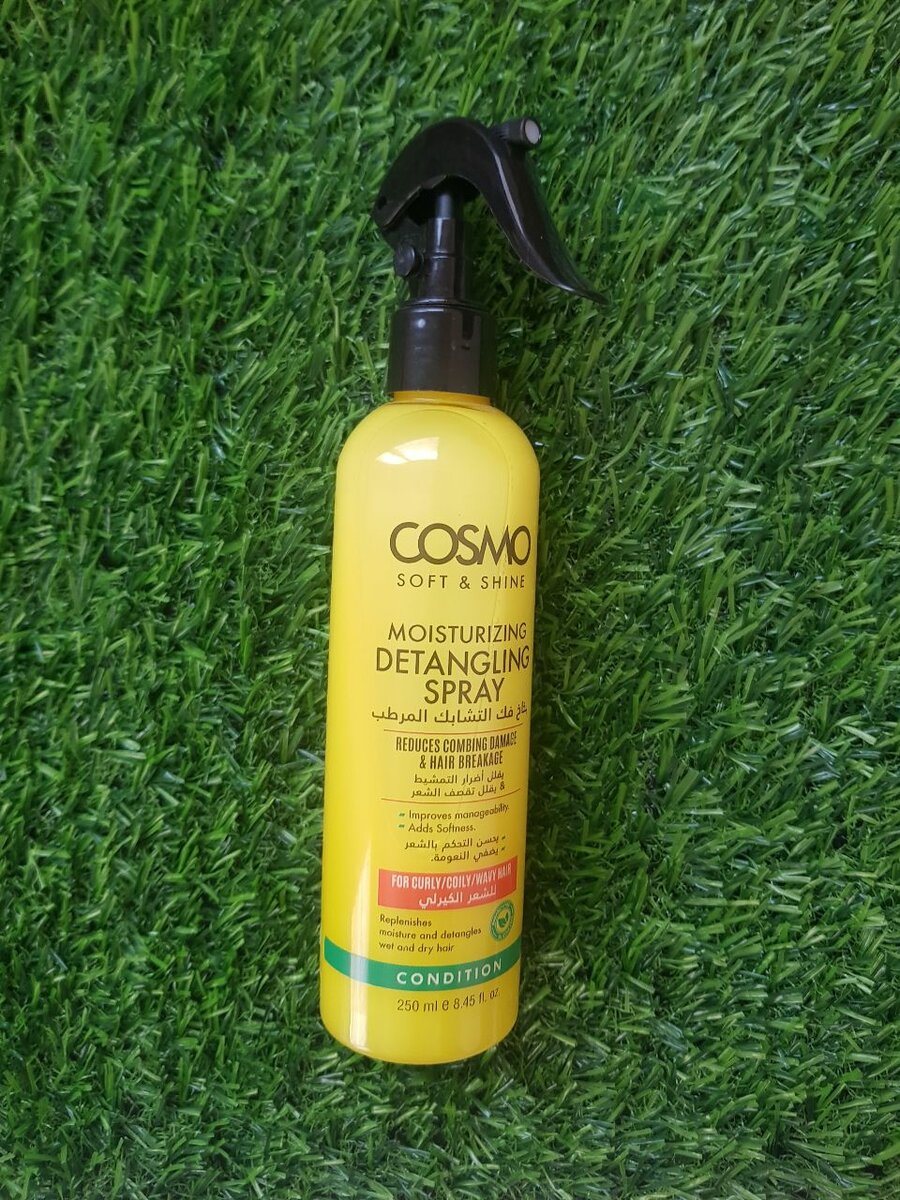 Cosmo Soft and Shine Moisturizing Detangling Spray