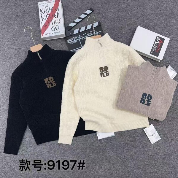 Pull-over col montant stylé