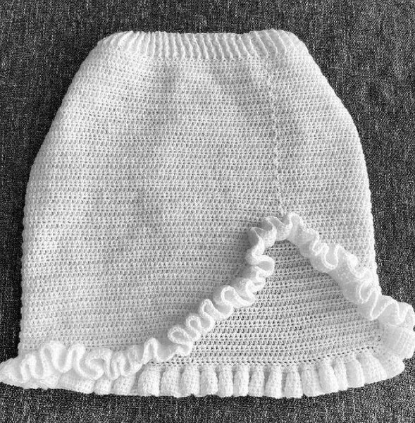Jupe en crochet pour filles