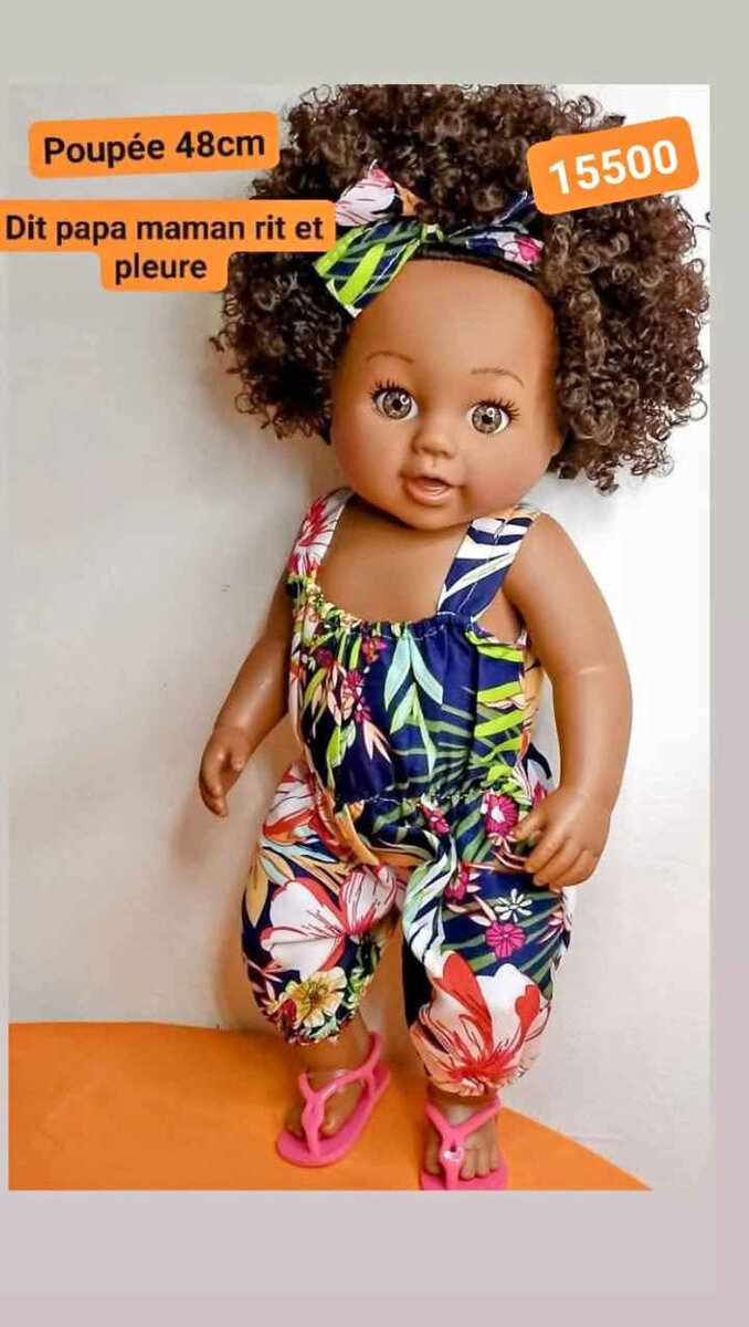 Poupée interactive 48cm