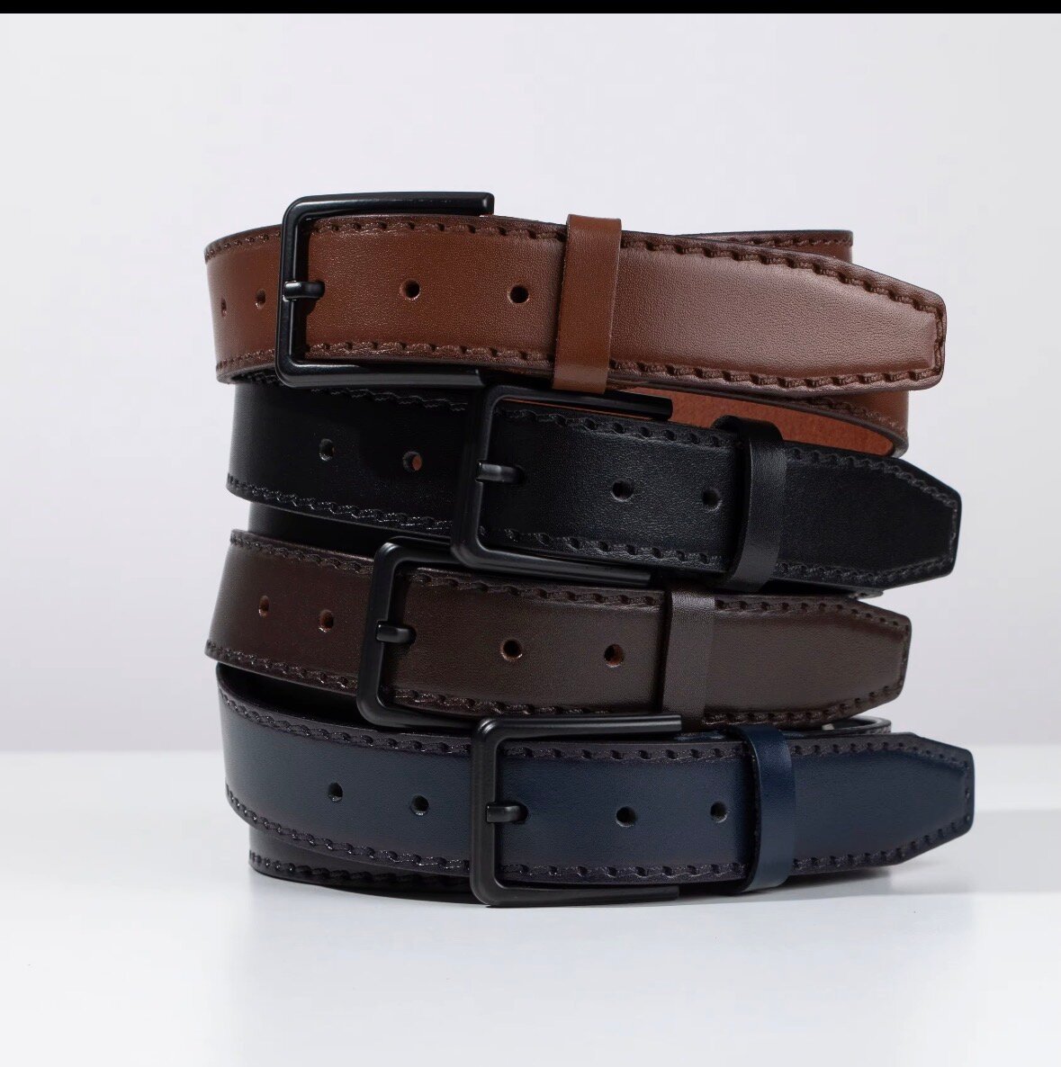 Ceinture en cuir élégante pour hommes