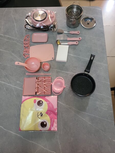 Dînette électrique fillette