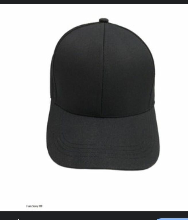 Plain cap