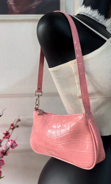 Sac à main rose élégant