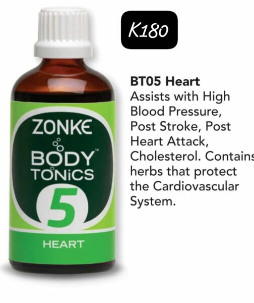 Zonke body tonic - Heart