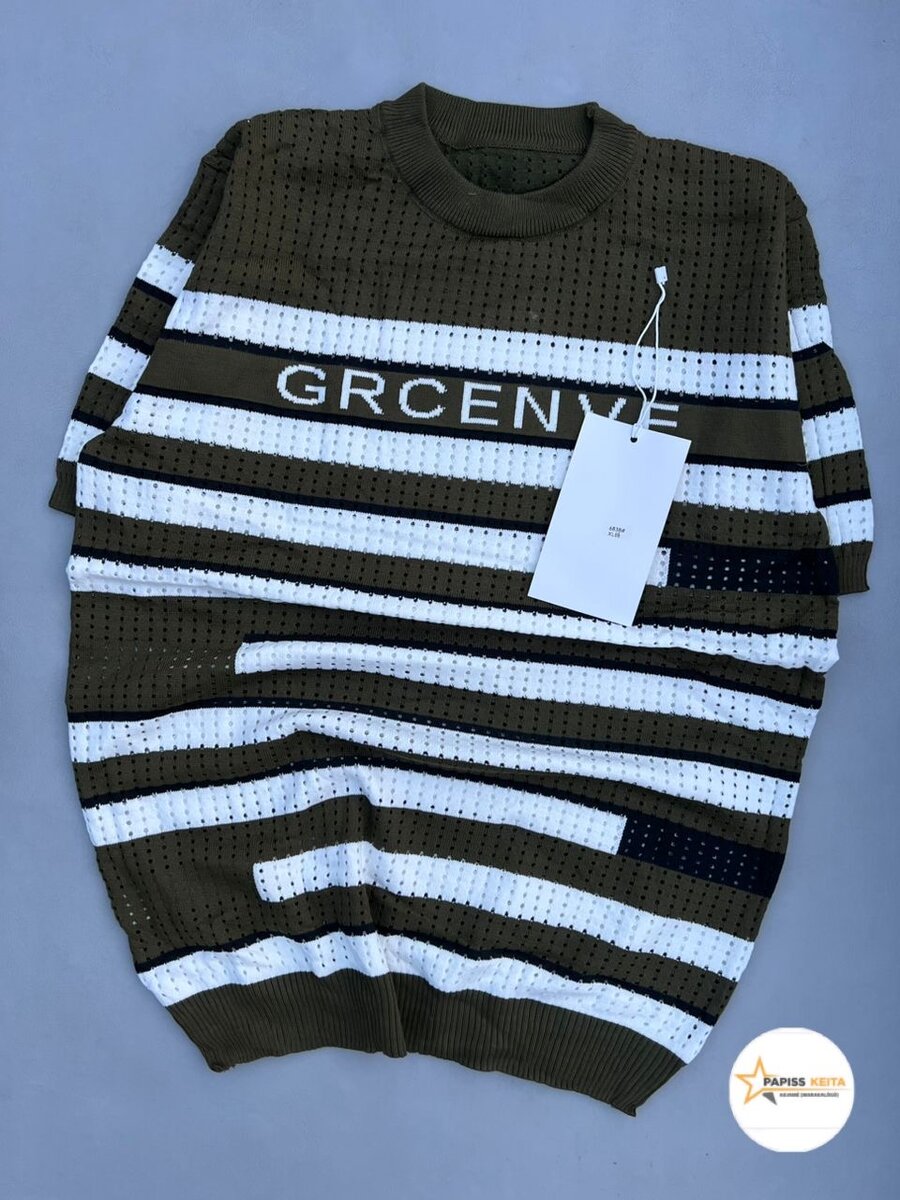 Cardigan rayé homme hiver