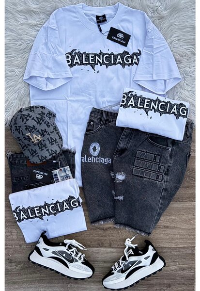Ensemble T-shirt et Short Balenciaga